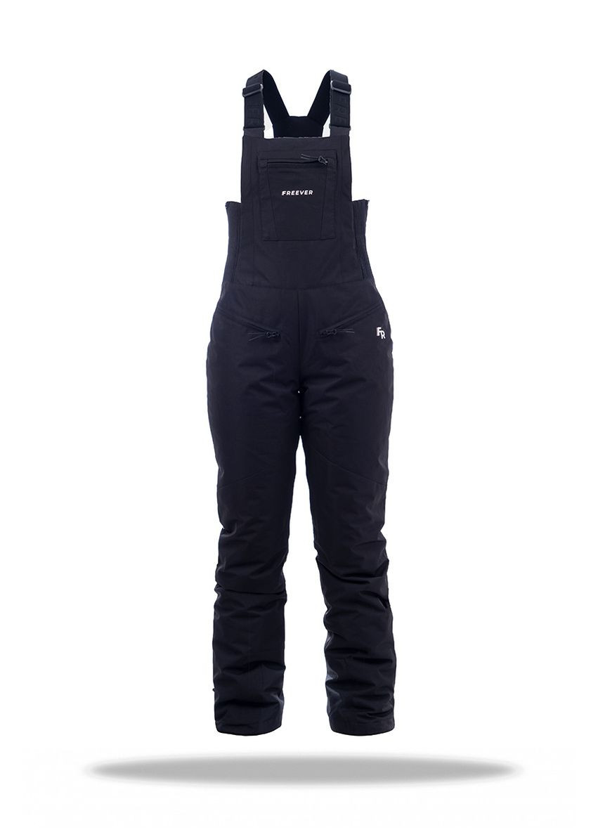 Женский лыжный костюм 21768 черный Freever (289352377)