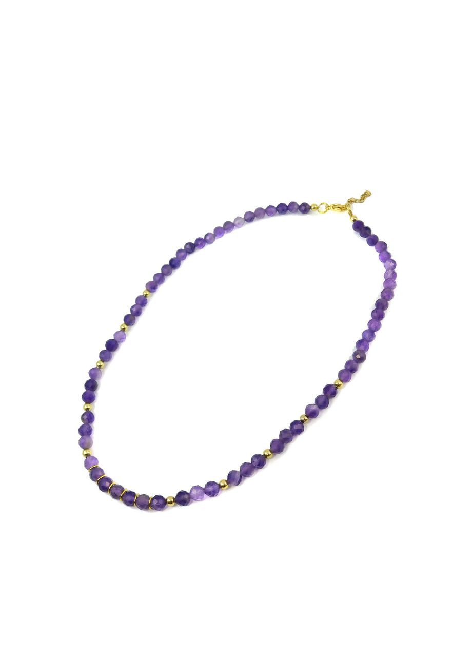 Ожерелье "Инес" Аметист Fursa fashion (322444591)