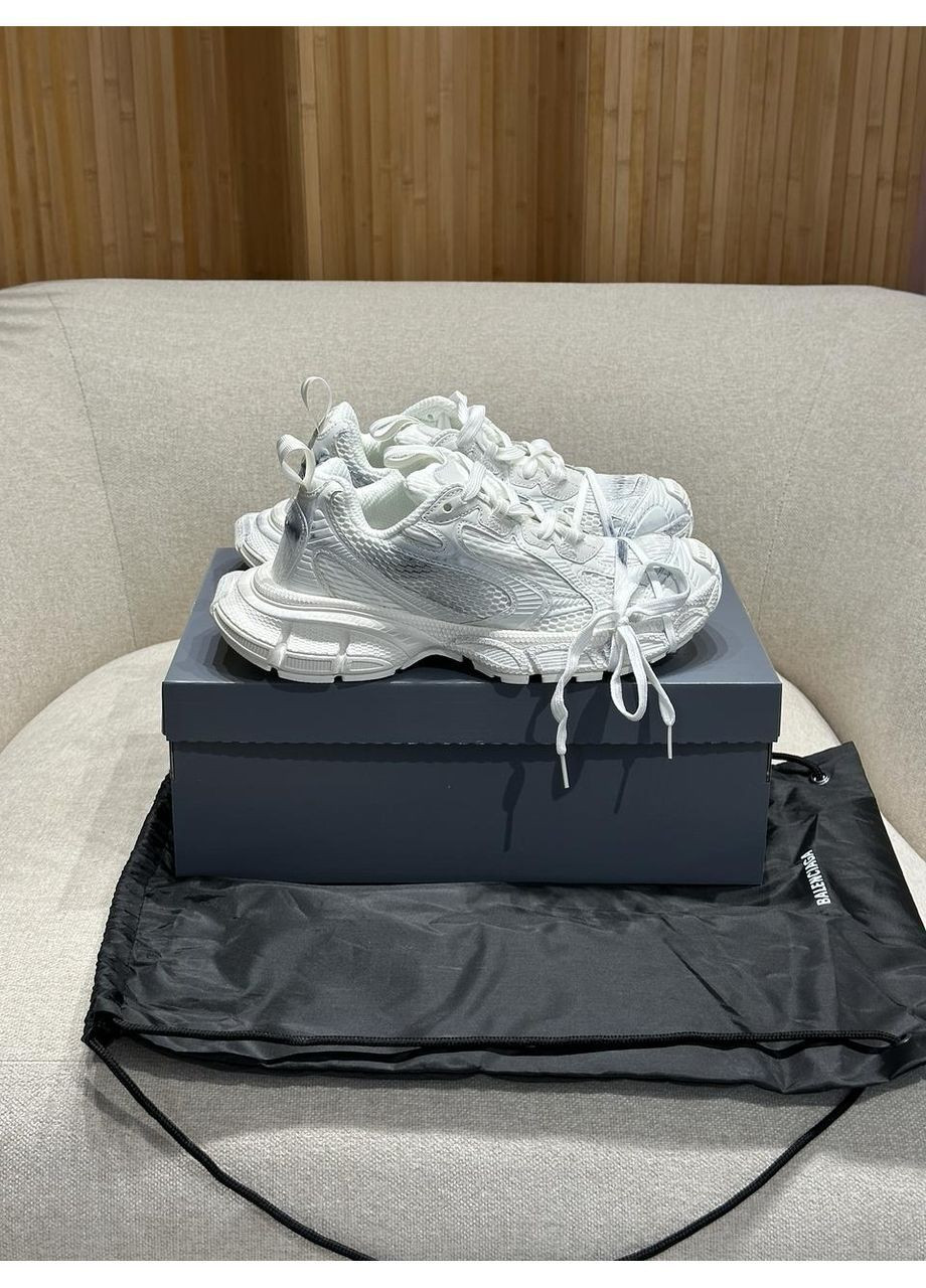 Кросівки жіночі BALENCIAGA White No Brand 3XL Sneaker Total білі демісезони (367592490)