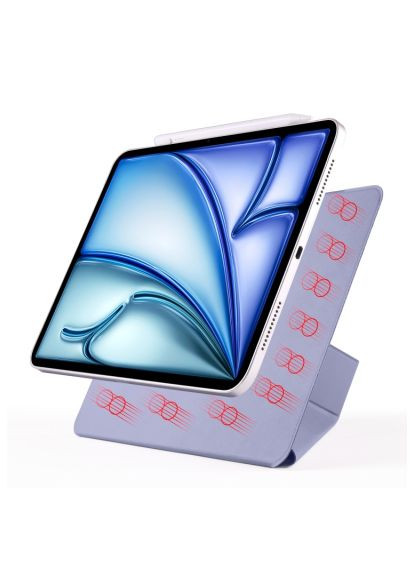Чохол до планшета Deep Purple (712950) BeCover Ultra Slim Origami Magnetic Apple iPad Mini 7 2024 (366692401)