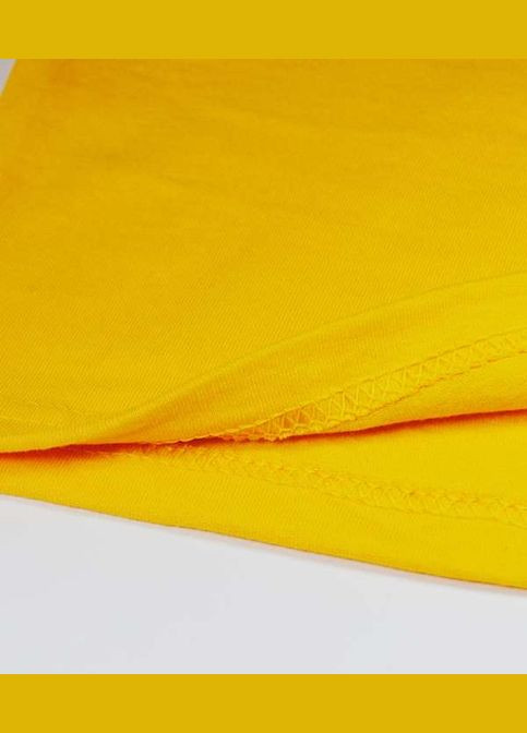 Желтая футболка мужская original t желтый (061082034s) с коротким рукавом Fruit of the Loom