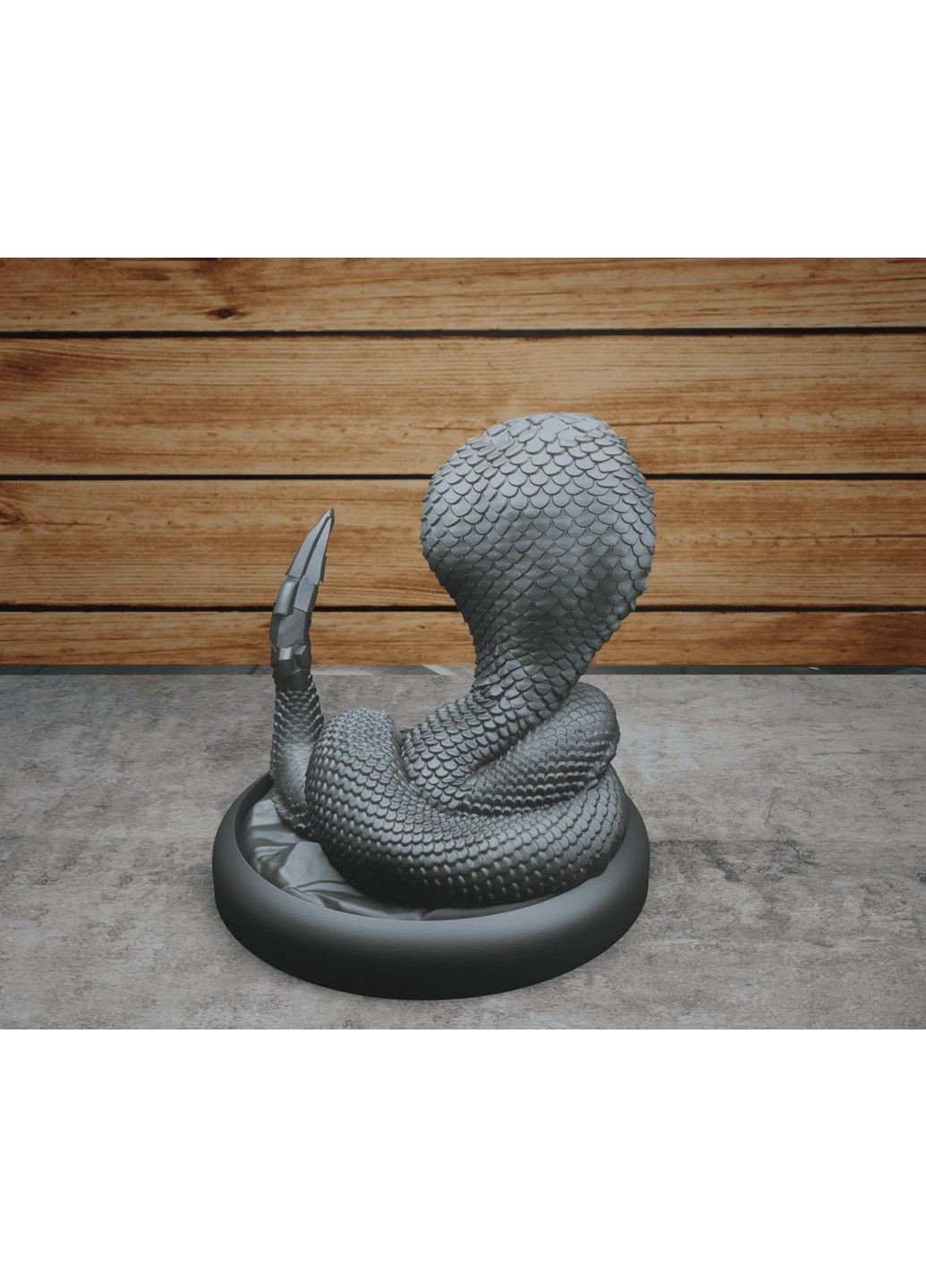 Змія Кобра на підставці. Символ 2025 року ЗаСвіт (369718693)