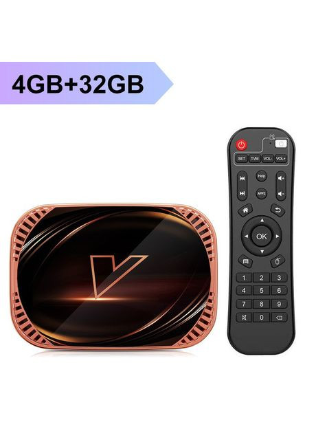 Смарт ТВ приставка X4 4/32 Smart TV Amlogic S905X4 Vontar (300577645)