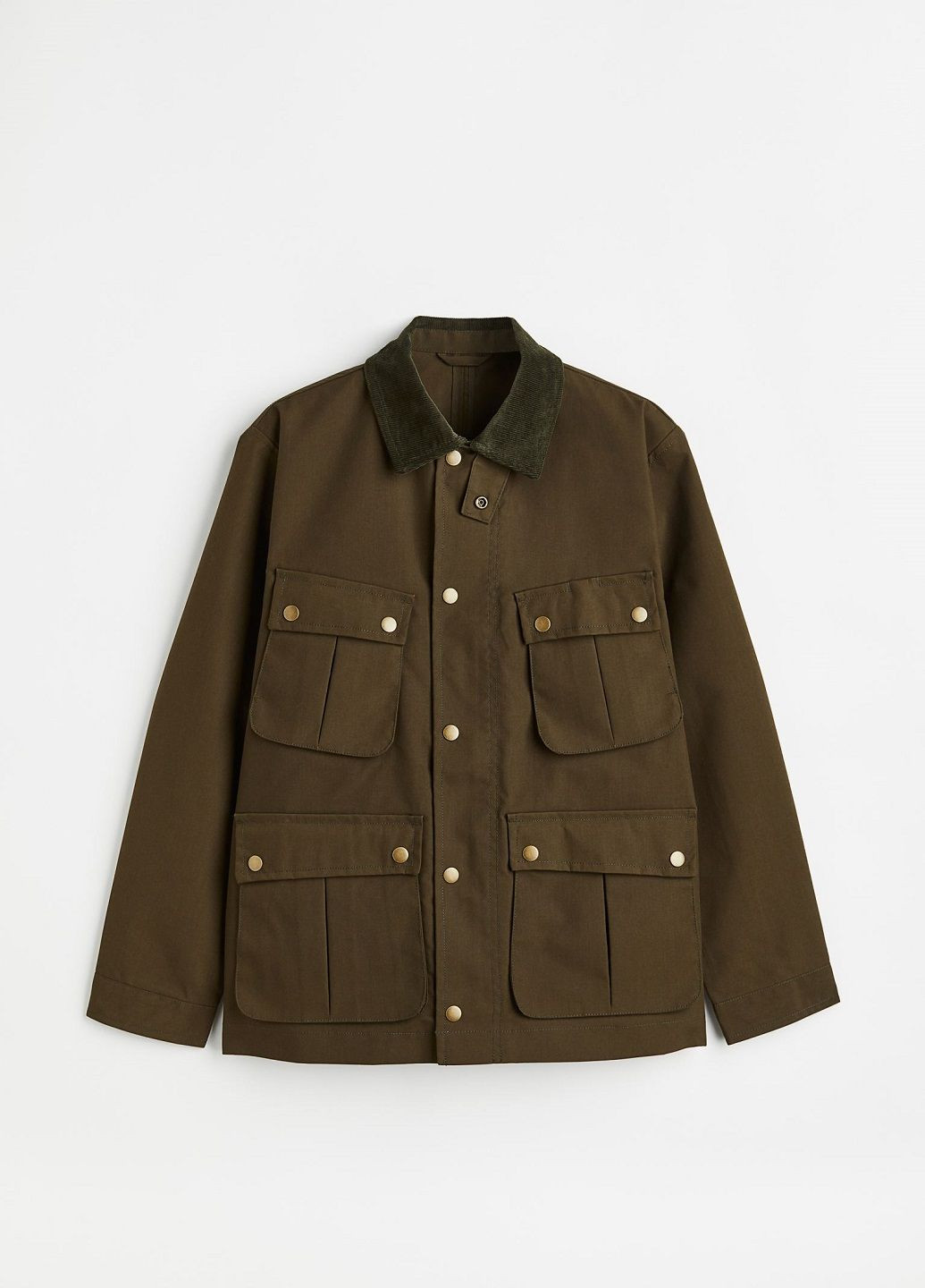 Оливкова (хакі) демісезонна куртка H&M