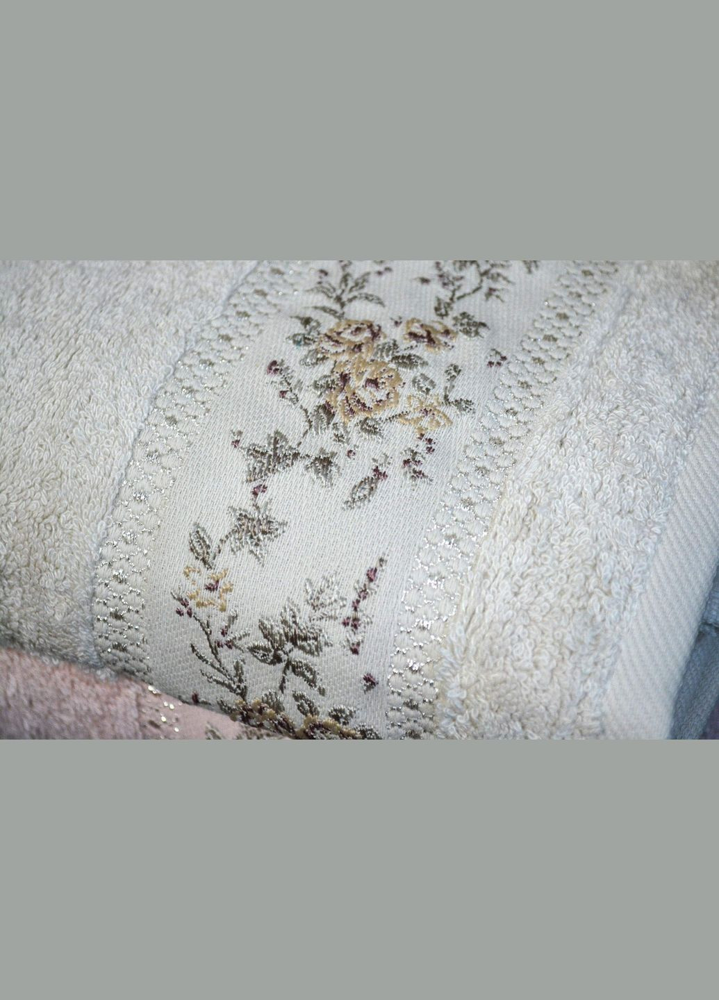 Набір бамбукових рушників 30х50 см Ronesans, кухонні 6 шт. Pupilla пудровий