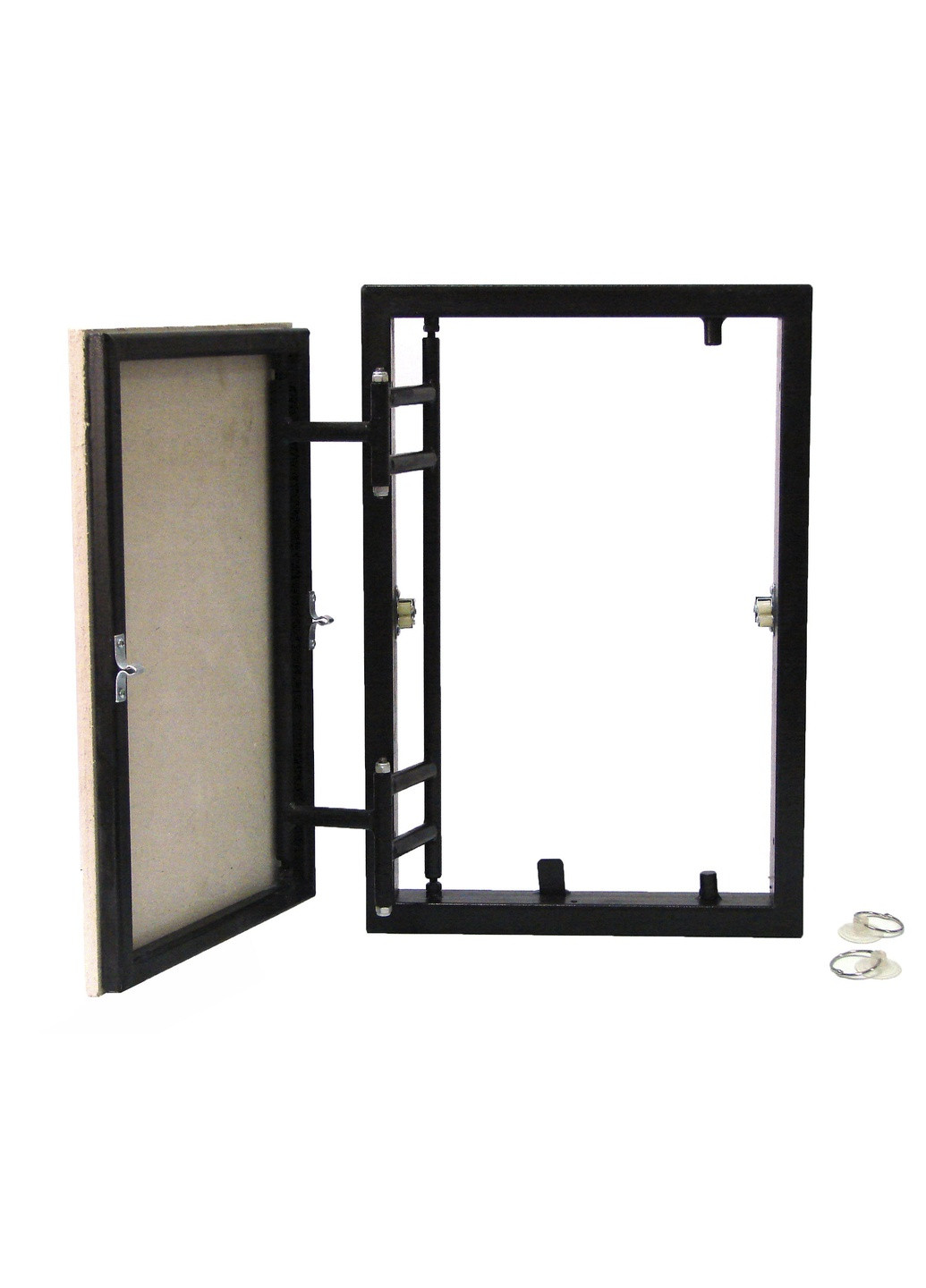 Ревізійний люк прихованого монтажу під плитку фронтально-розпашного типу 250x400 ревізійні дверцята для плитки (1217) S-Dom (295032875)