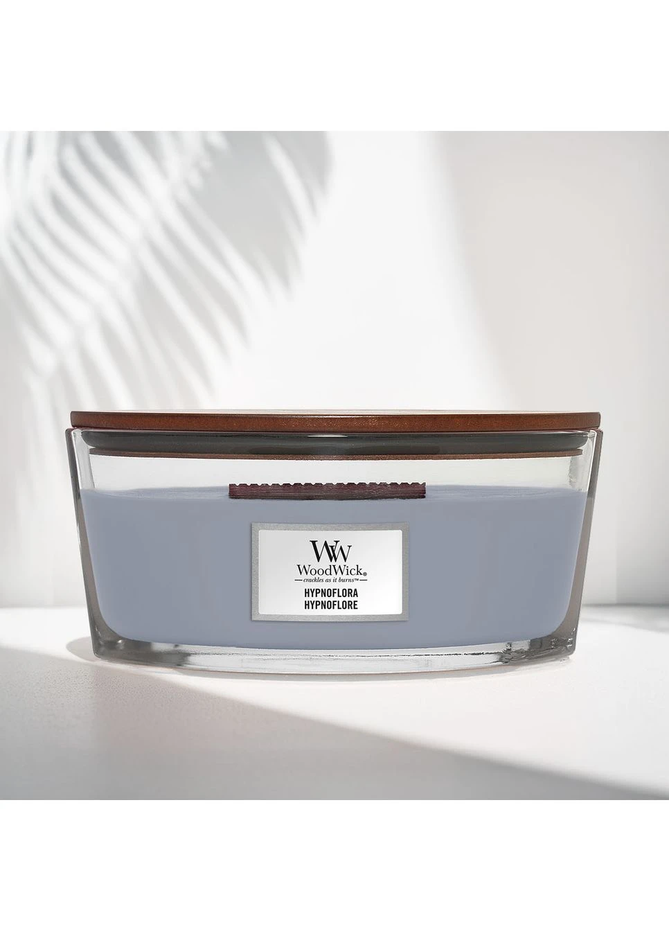Ароматическая свеча с ароматом груши и жасмина Ellipse Hypnoflora 453 г WoodWick (400787836)