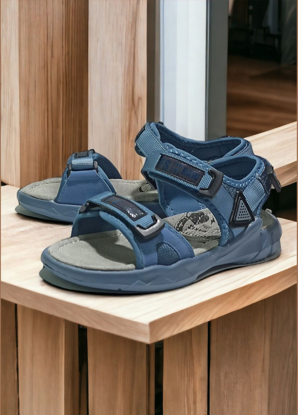 Відкриті спортивні босоніжки сандалі для хлопчика ТОМ М 7437С сині Tom.M (285720338)