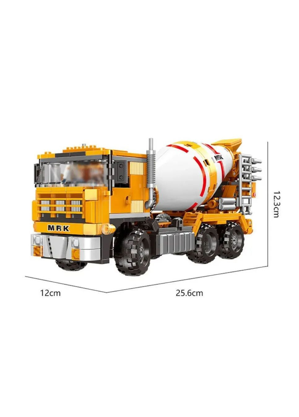 Конструктор Бетономешалка 654 детали (596) No Brand (338222919)