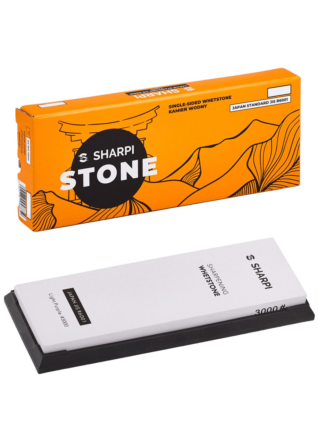 Камень точильный однослойный зернистый 3000 (SHWS-0300) SHARPI (316465928)