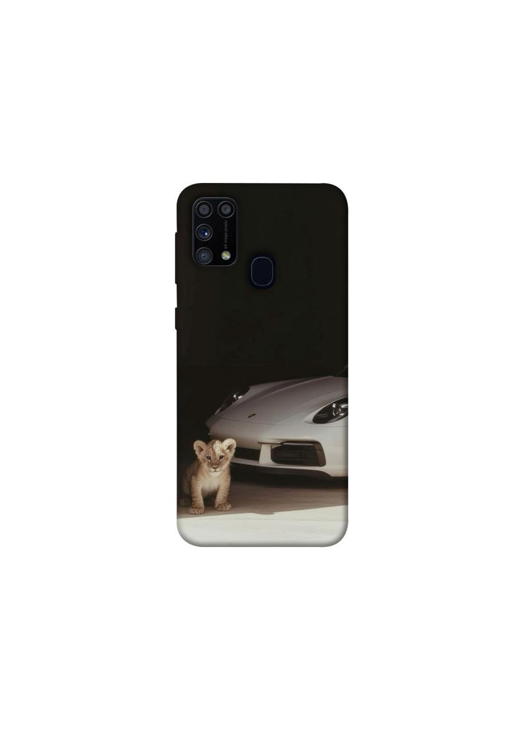 Чехол на Samsung Galaxy M31 Porsche white Frontalka (353842503)