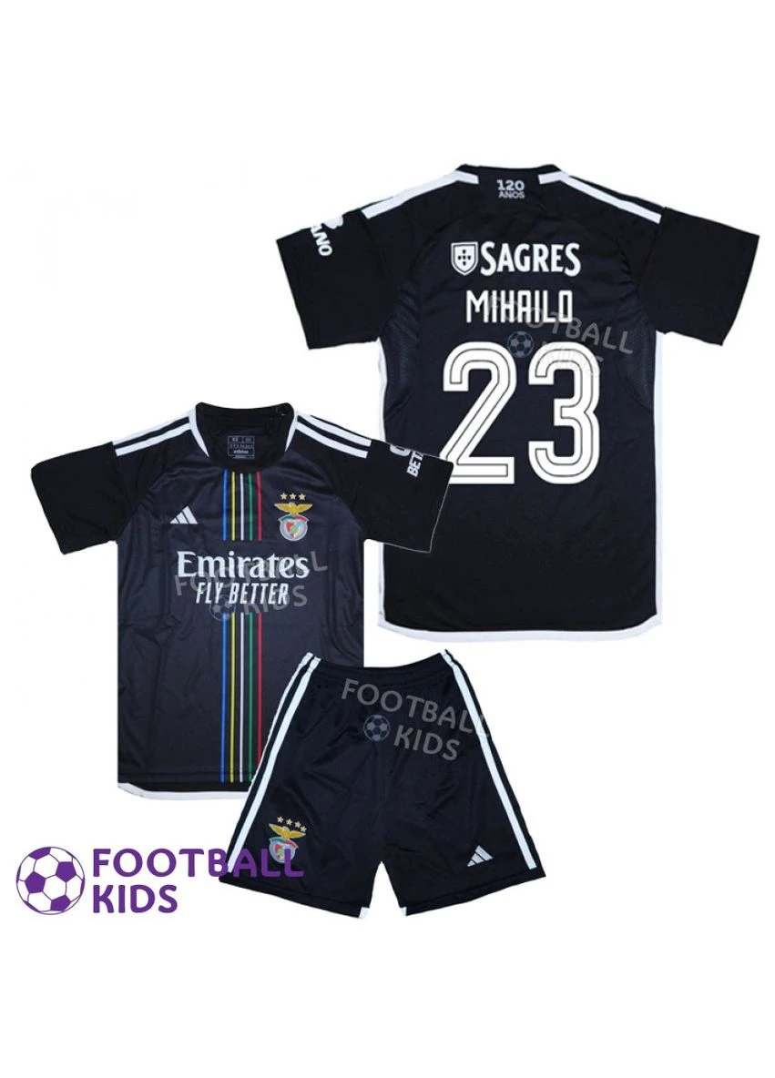 Дитяча футбольна форма MIHAILO 23 Бенфіка 2023-2024 Away (set3415-122233) No Brand (361051787)