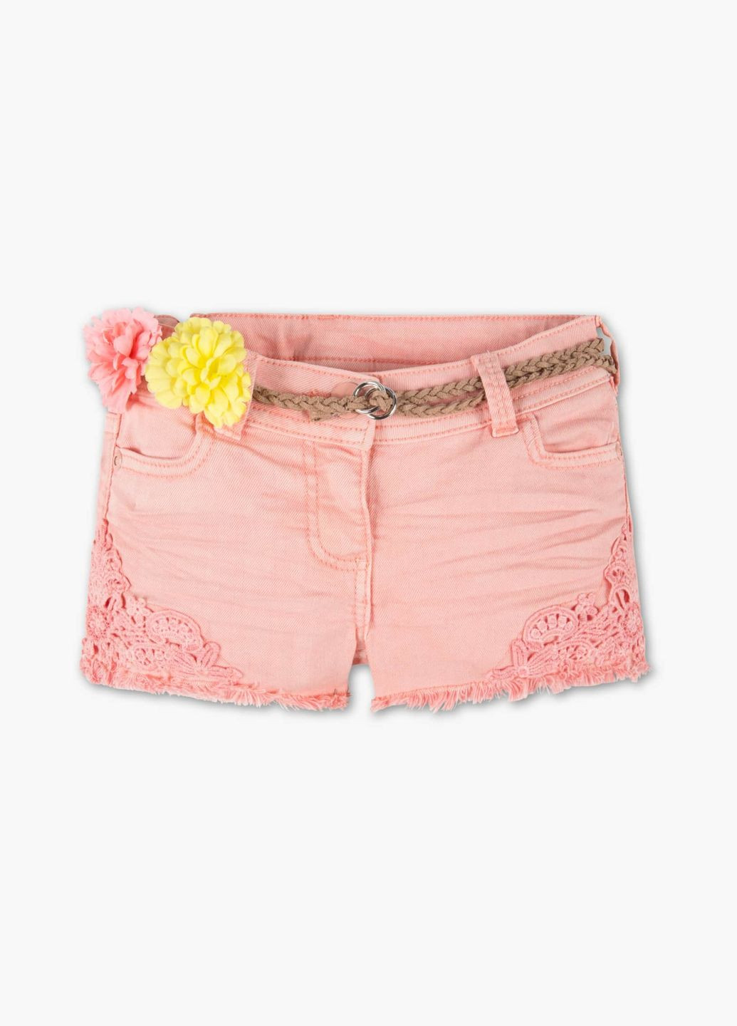 Джинсовые шорты для девочки 116 размер розовые 2003192 C&A (285738552)