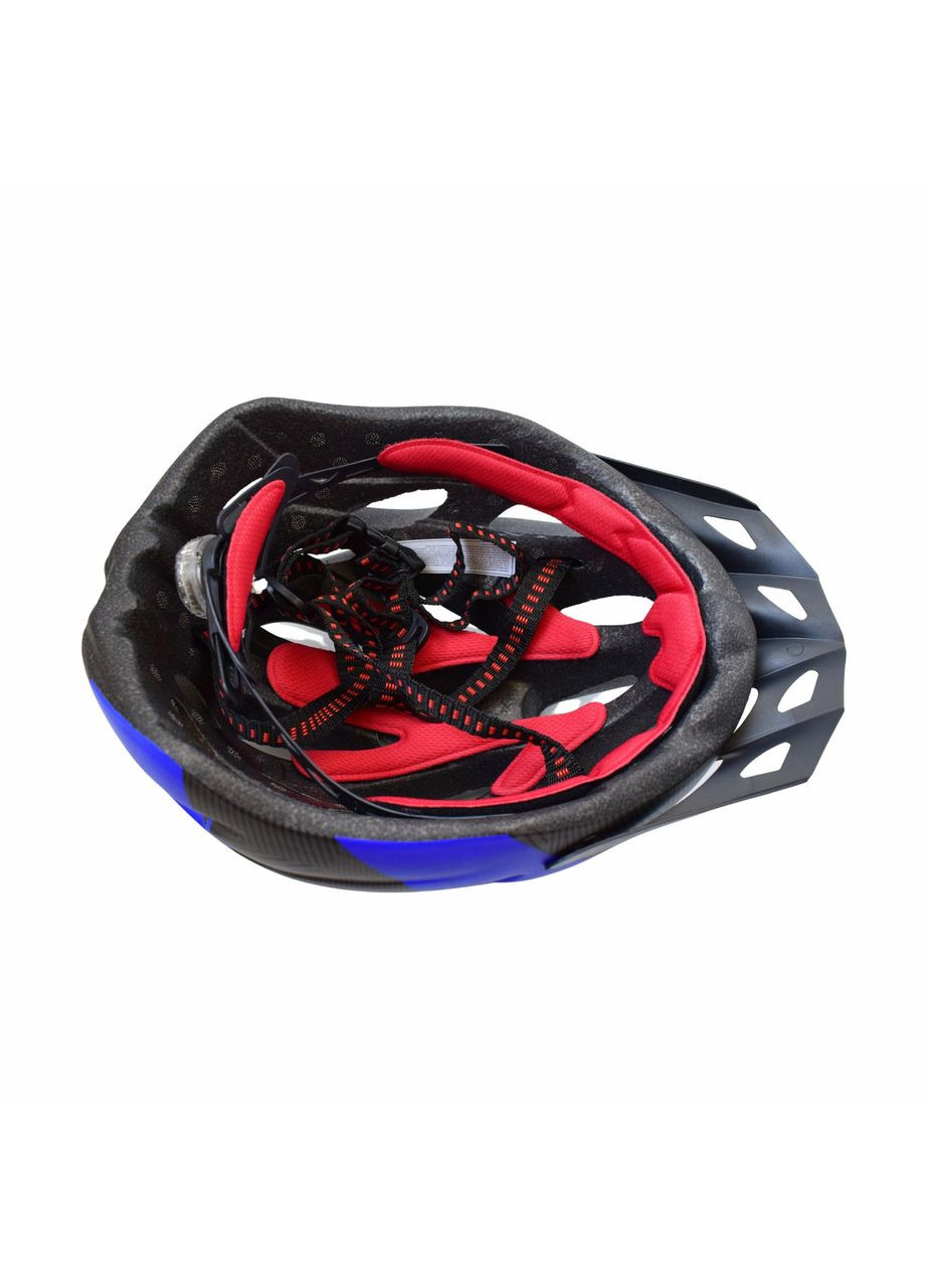 Шлем велосипедный Carbon Blue черно (VR-10543) No Brand (368785450)