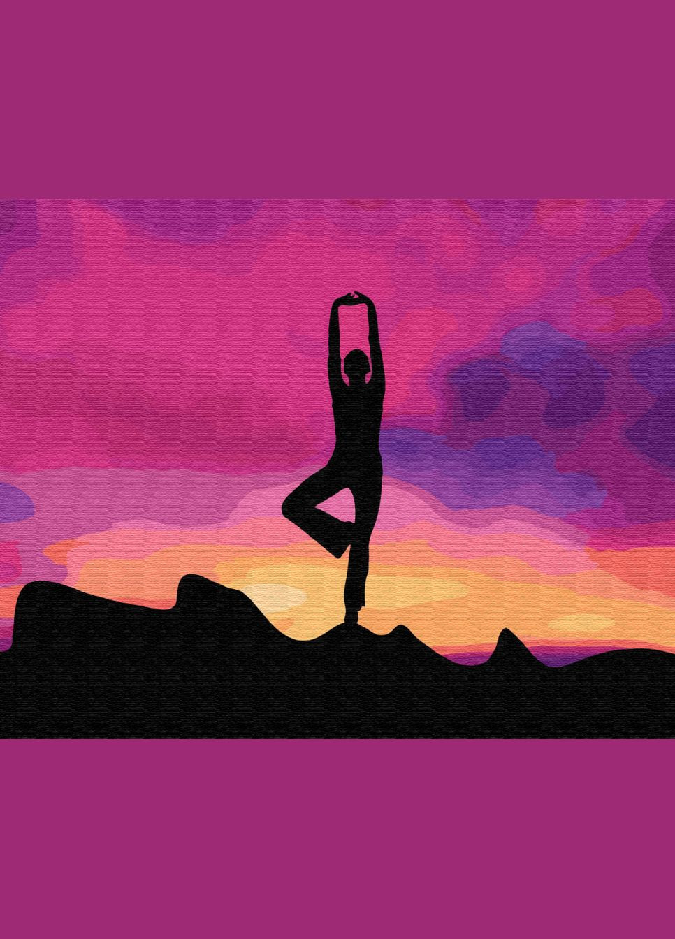 Картина по номерам "Асана йоги" GX34817 Brushme (301791233)