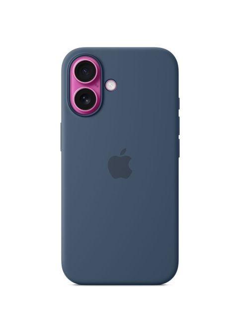 Чохол до мобільного телефона (MYY23ZM/A) Apple iPhone16 Silicone Case with MagSafe - Denim (361109696)