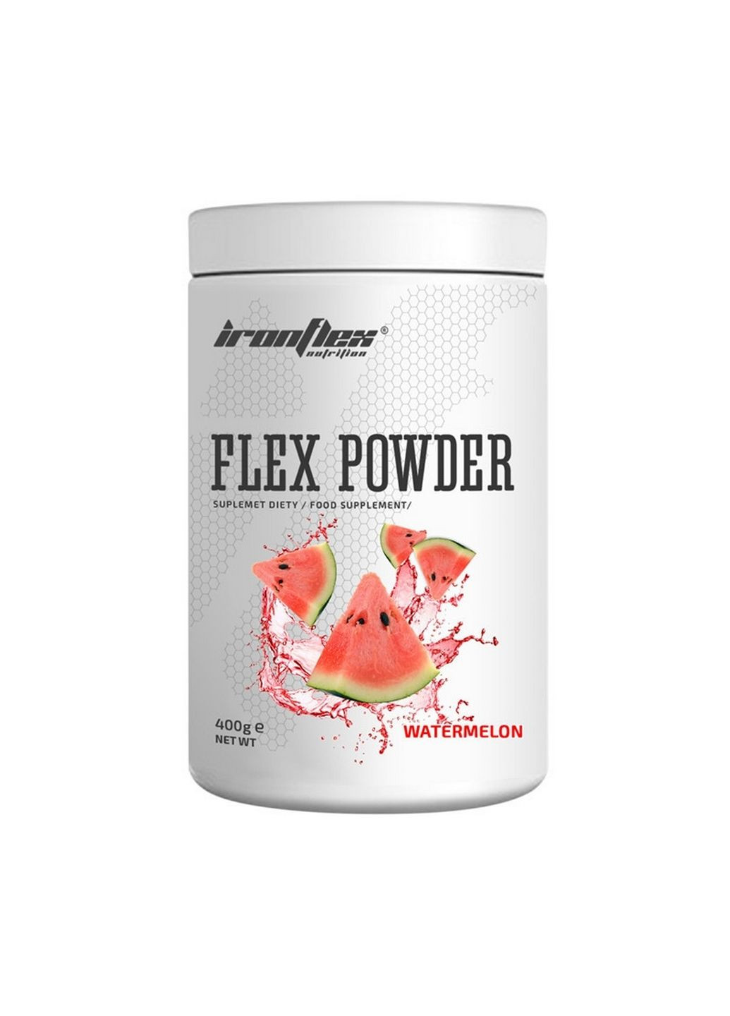 Препарат для суставов и связок Flex Instant Powder, 400 грамм Арбуз Ironflex (293480625)