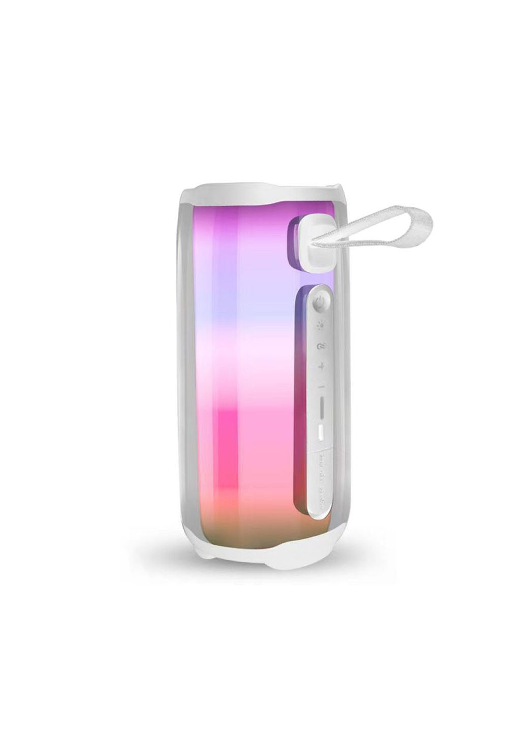 Портативная колонка Pulse 5 BT/TF/FM/AUX/USB с подсветкой 8 Вт, белая No Brand (322289512)