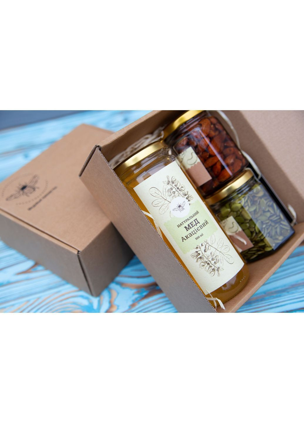 Мигдаль з медом, 200 мл Медові ласощі (373019771)