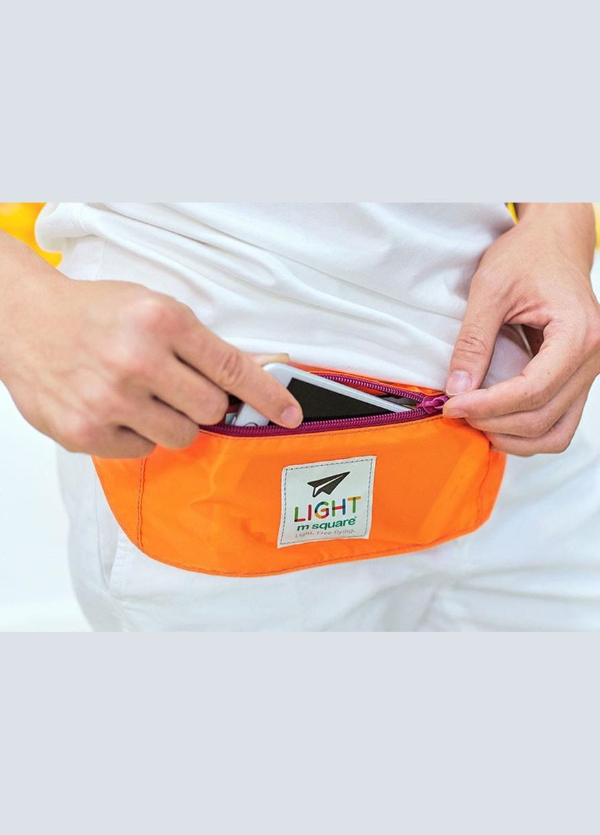 Поясна Сумка/бананка (помаранчевий) M Square (299005572)
