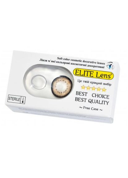 Кольорові лінзи «Лялькові карі» ELITE LENS (LN010) No Brand (326996425)