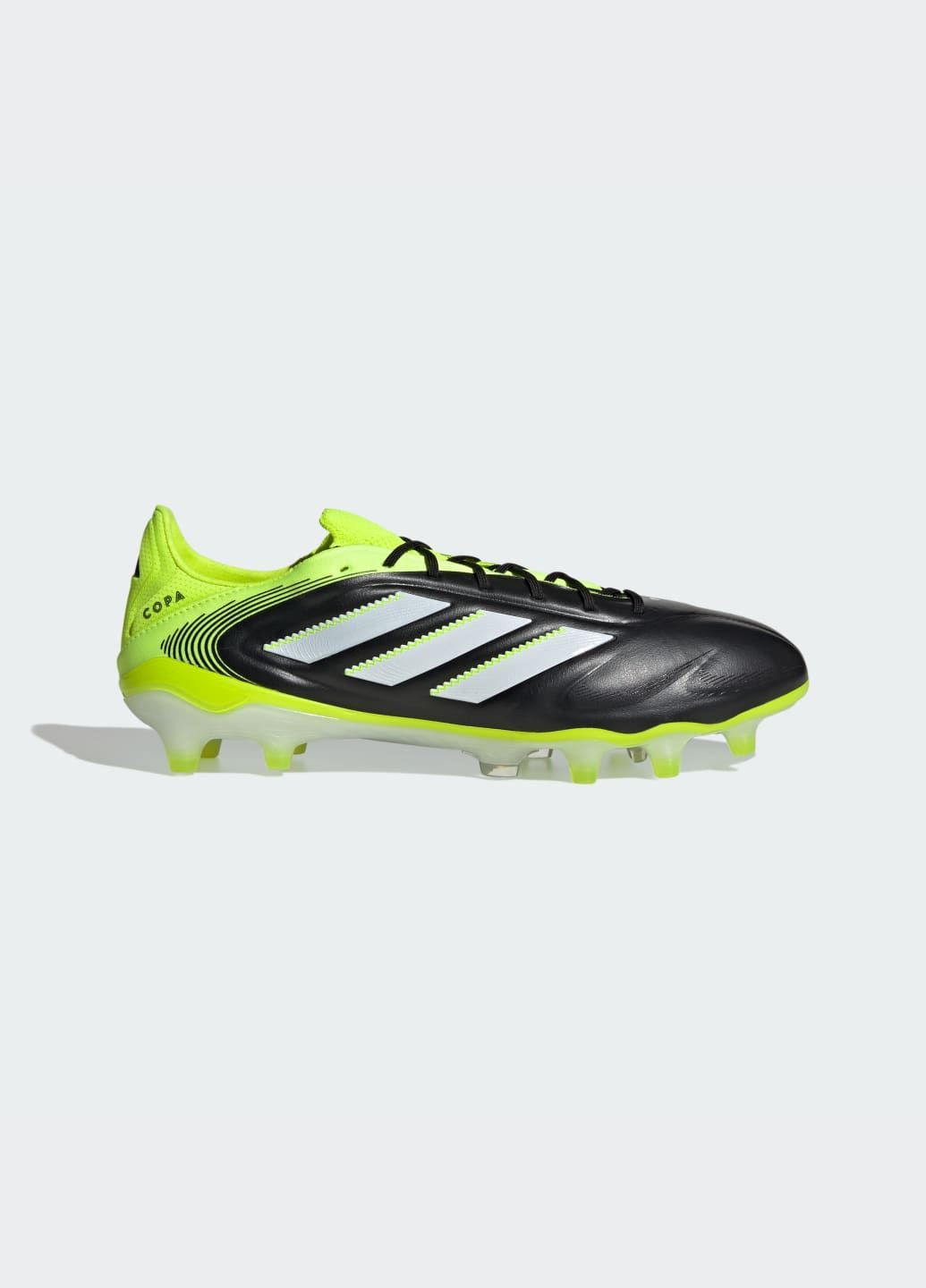 Черные летние бутсы copa pure 3 elite firm ground adidas
