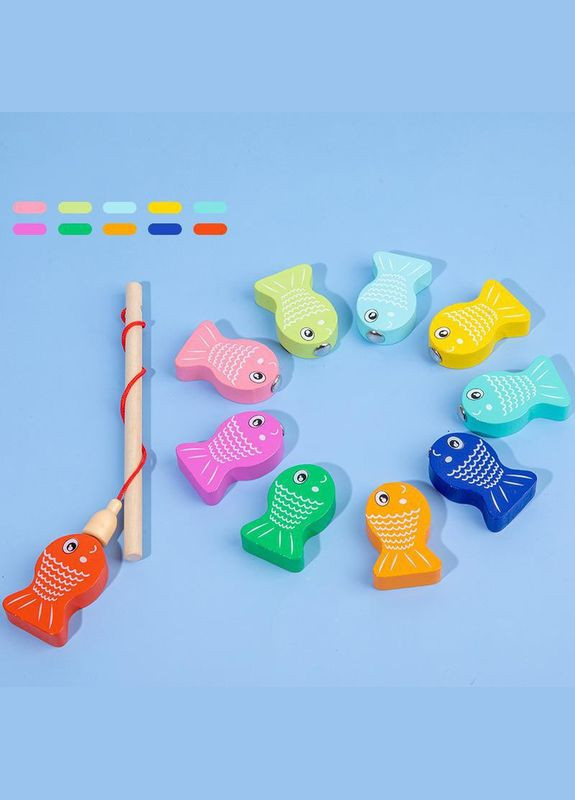 Деревянная игрушка Центр развивающий MD 1647 рыбалка, цифры, слова укр/рус Limo Toy (314860103)