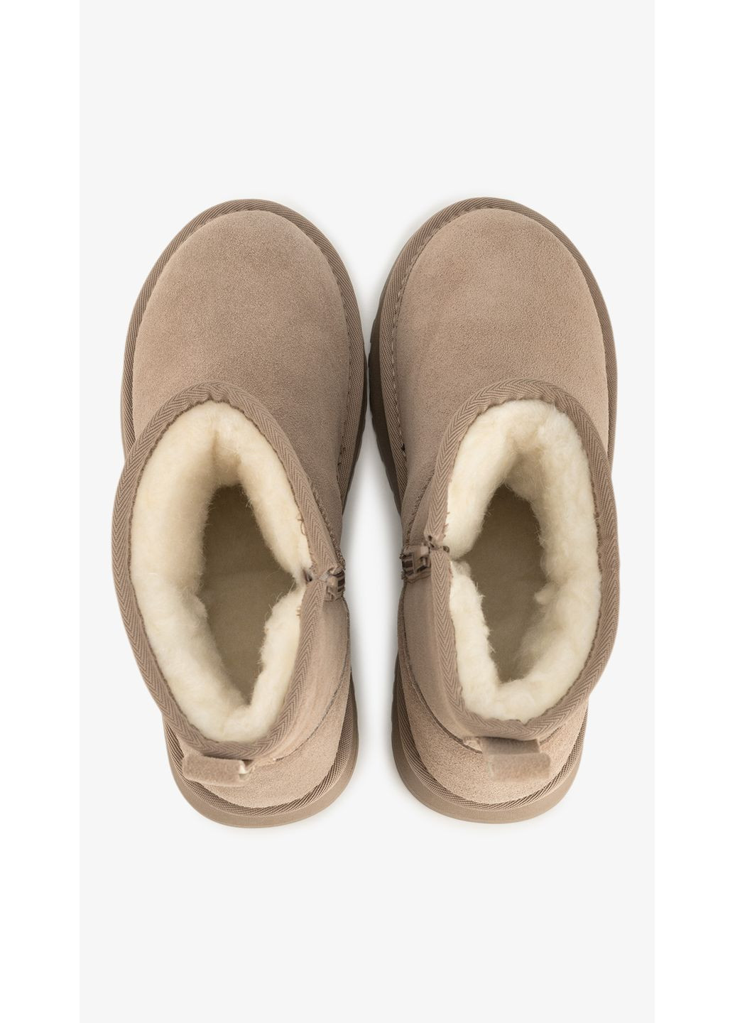 Ботинки угги женские K12-5Y Бежевый shop (2000999269547) Stepln (362893680)