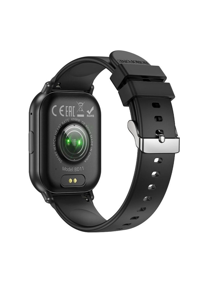 Смарт Годинник BD11 Smart sports watch (call version) Чорний Borofone (345560418)