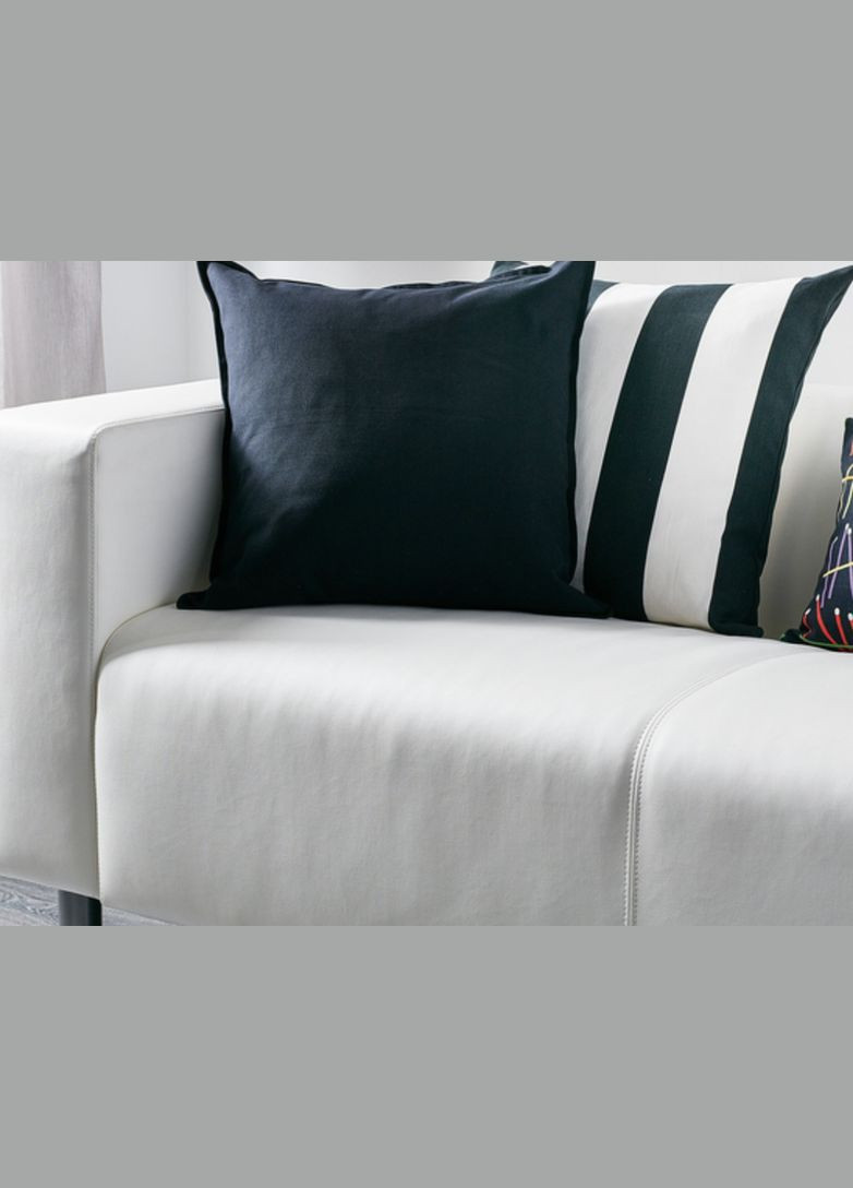 Чехол на декоративную подушку Черный 65*65 см Hanna Gurli (329746099)