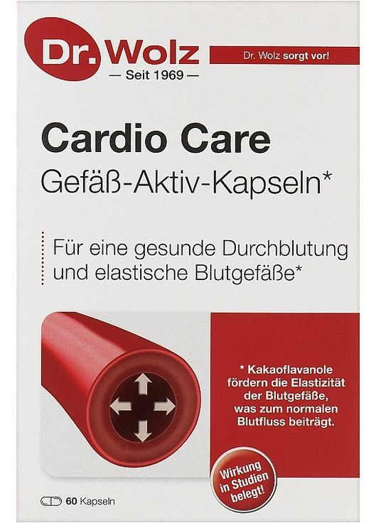 Экстракт какао Cardio Care 60шт (1210646-31160902) Dr.Wolz (368884210)
