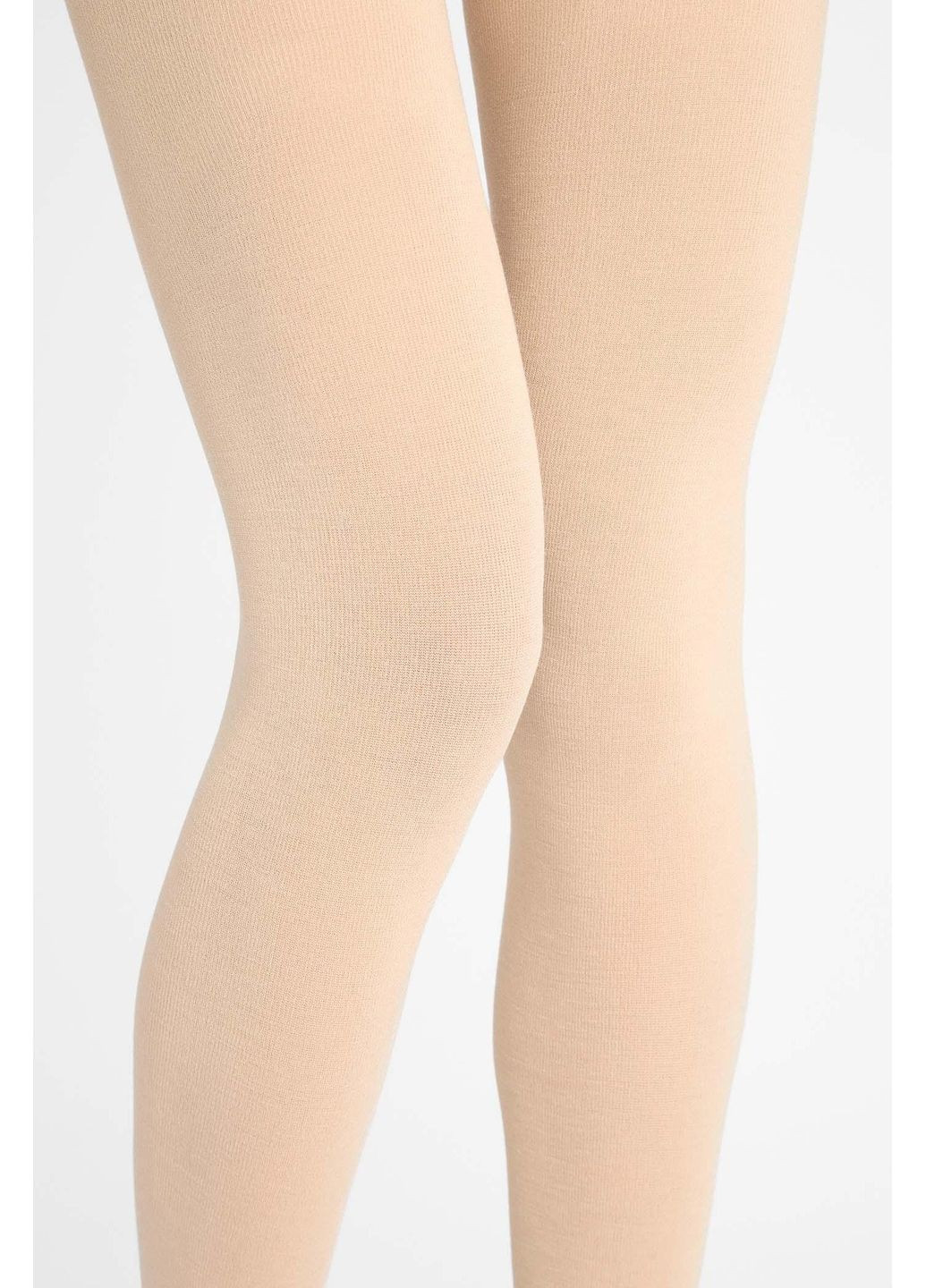 Колготки кремові теплі в рубчик з кашеміром Cashmere D09 Marilyn (351583182)