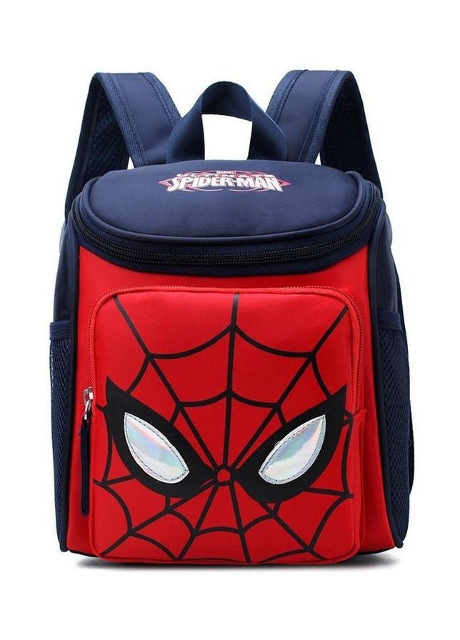 Рюкзак маленький детский на 3-4 года мальчику Spiderman темно синий No Brand (296008121)