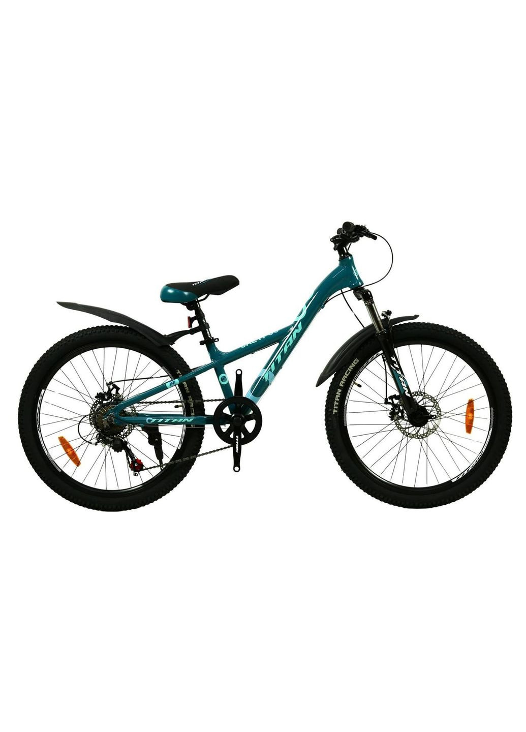 Велосипед Calypso 24", розмір XXS рама 11" (2022), Зелено-блакитний Titan (369649853)