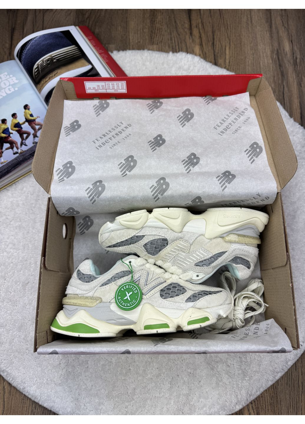 КРОСІВКИ ЖІНОЧІ NEW BALANCE 9060 BRICKS & WOOD НЬЮ БЕЛАНС 9060 No Brand комбіновані демісезони (369388741)