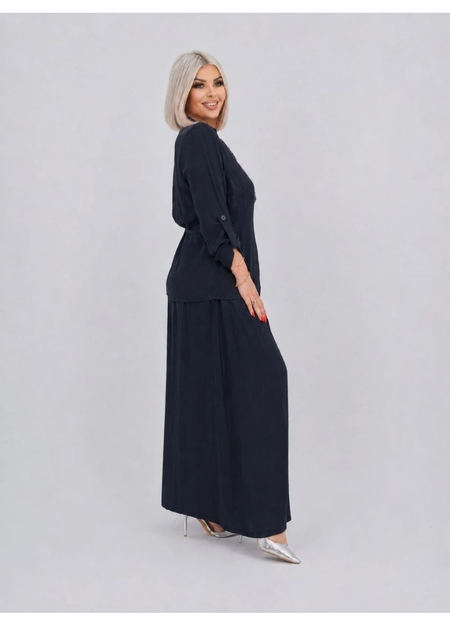 Костюм тройка накидка+штаны+майка мод ОКМ-329 No Brand (403241736)
