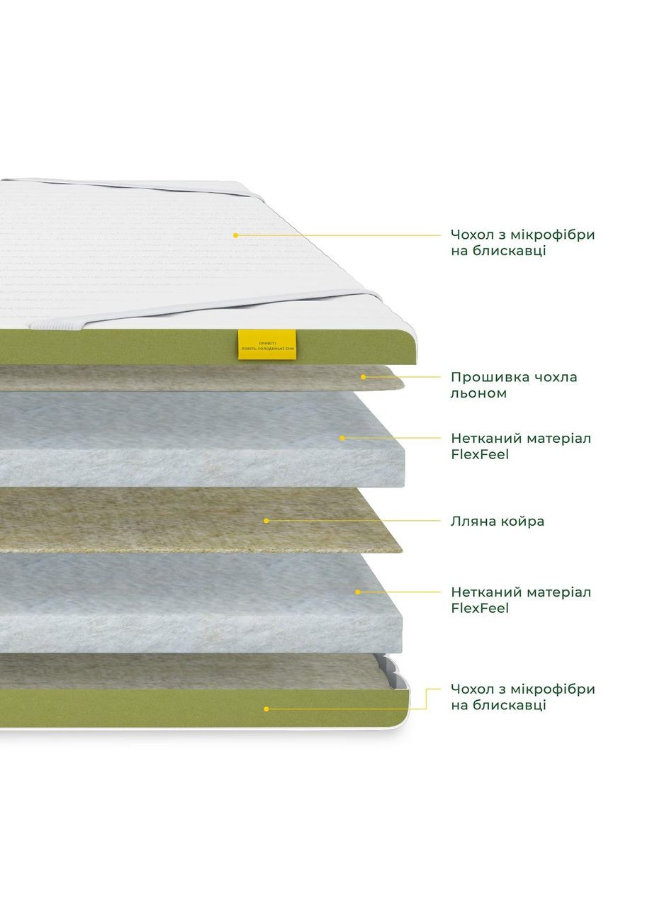 Тонкий матрац Silence Plus ТМ Spirit (315908177)