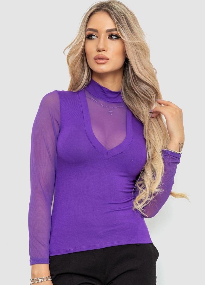 Фиолетовый демисезонный кофта женская Ager 186R506