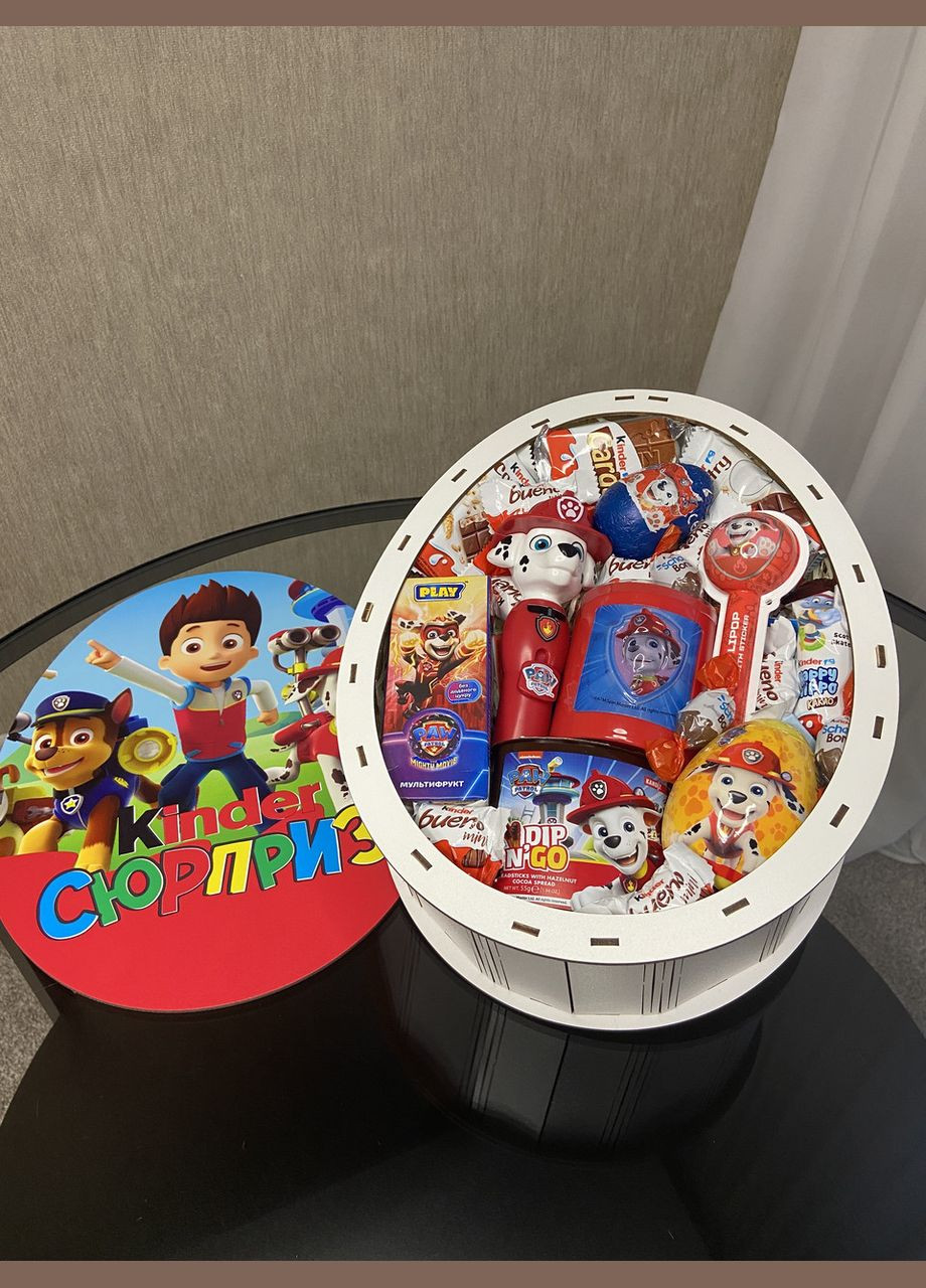 Подарочный Kinder-бокс "Щенячий Патруль" с Маршалом! Paw Patrol (351904670)