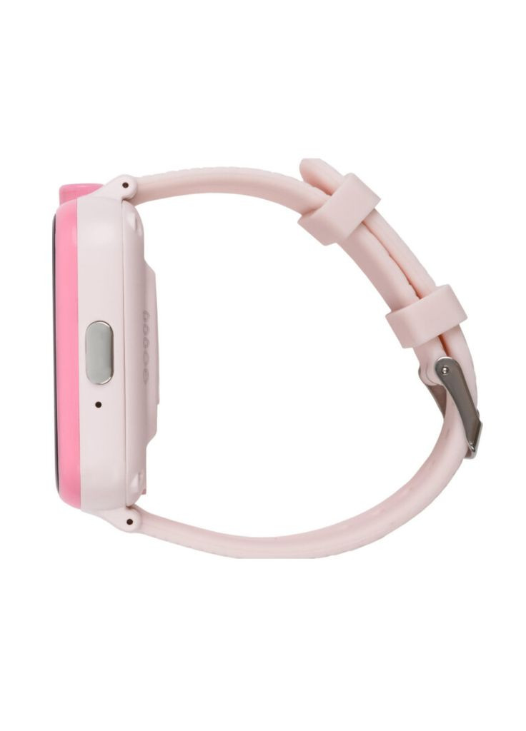 Дитячий смартгодинник із відеодзвінком GO006 GPS 4G Wi-Fi VIDEOCALL Pink Рожеві Amigo (279827178)