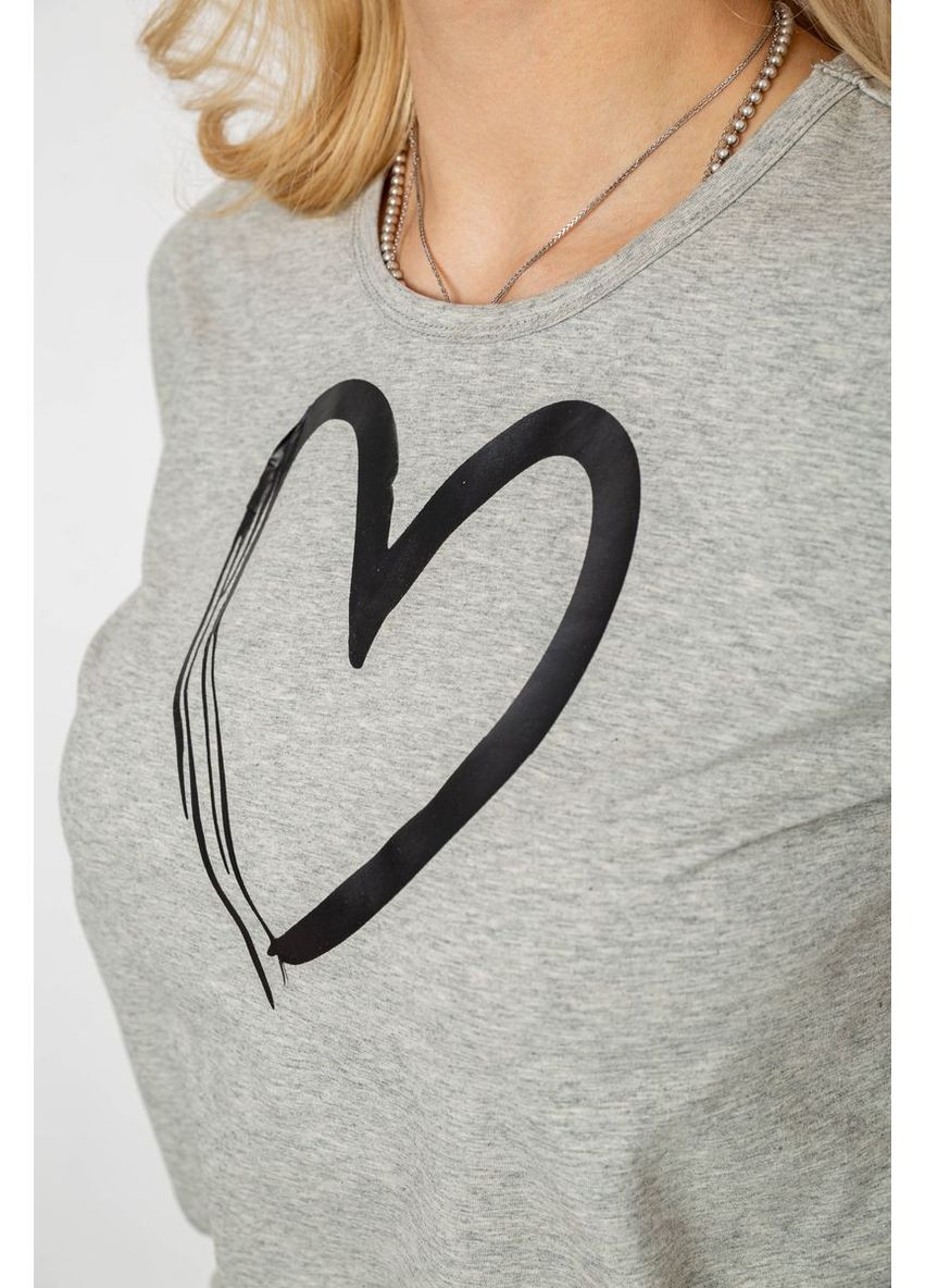 Женская футболка с принтом 238R01623, 238R01623-1 Ager - (360860988)