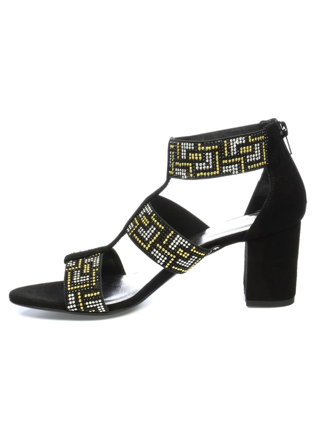 Черные босоніжки Conhpol