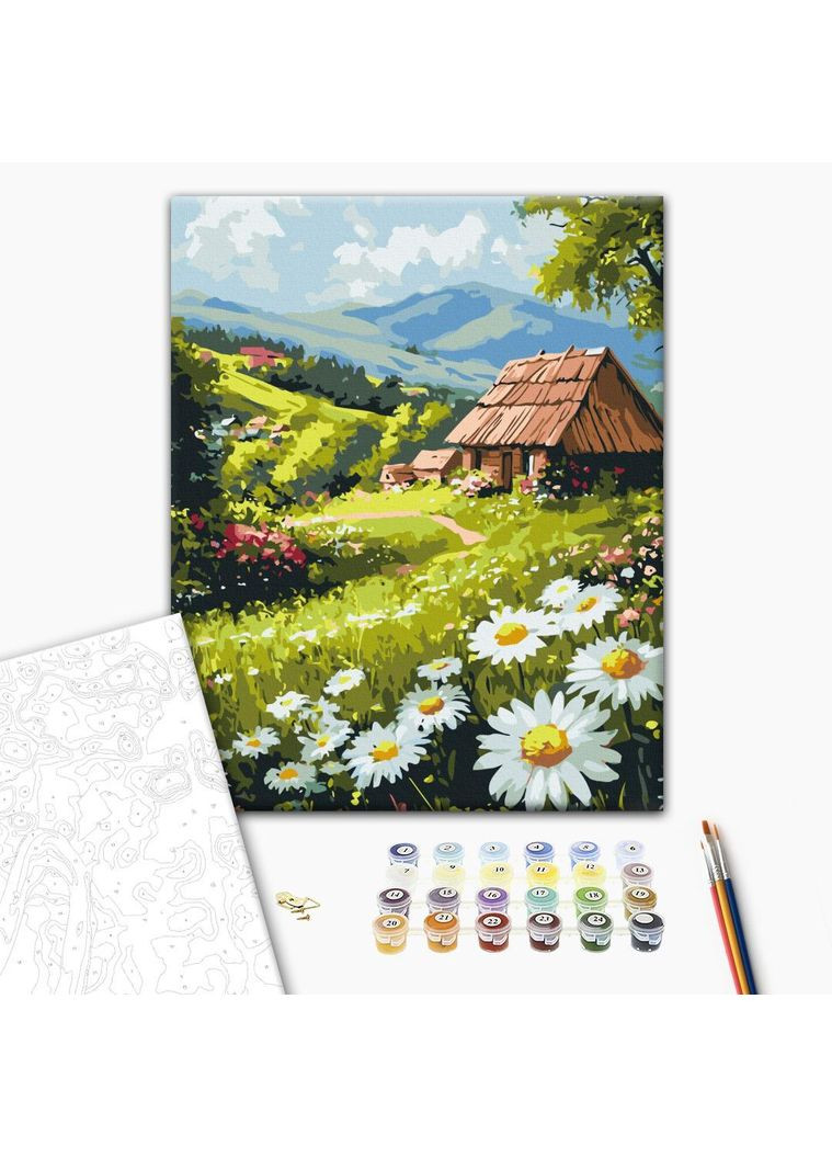 Картина по номерам Деревенский уют 40 х 50 BS54381 Brushme (360919680)