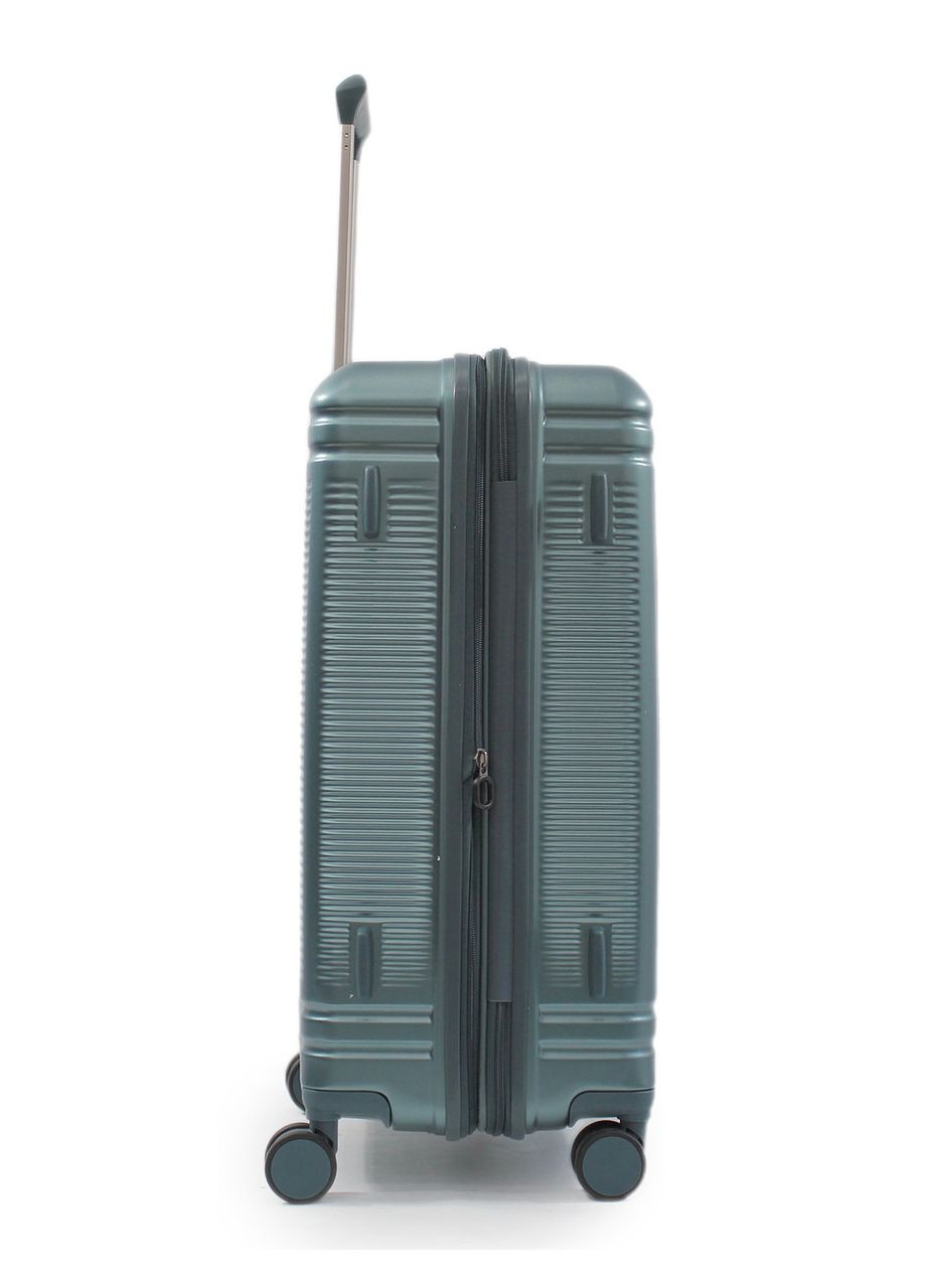 Чемодан средний М поликарбонат зелёный 65х44х25+5/82л/3.65кг/Airtex649 AIRTEX (324801743)