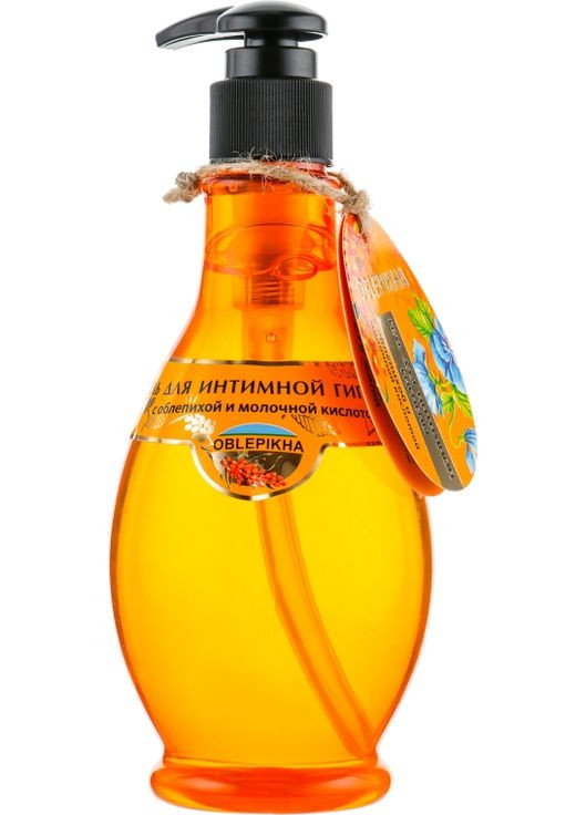 Гель для интимной гигиены с облепихой и молочной кислотой 275ml (273617-20521) Oblepikha (368610465)