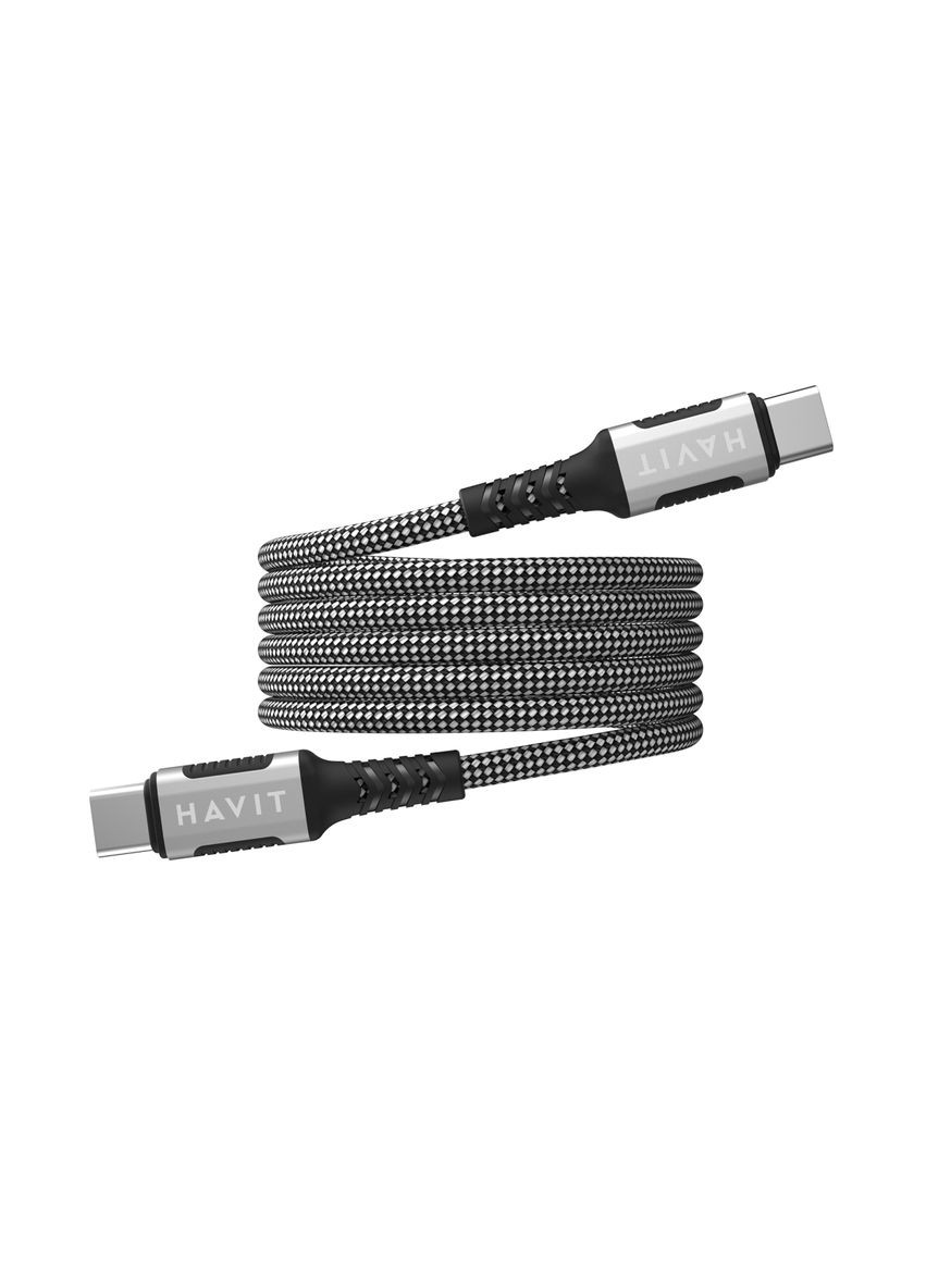 Кабель USB-C-USB-C CB6297 PD60W 3A 1м (магнитный) Havit (363970118)