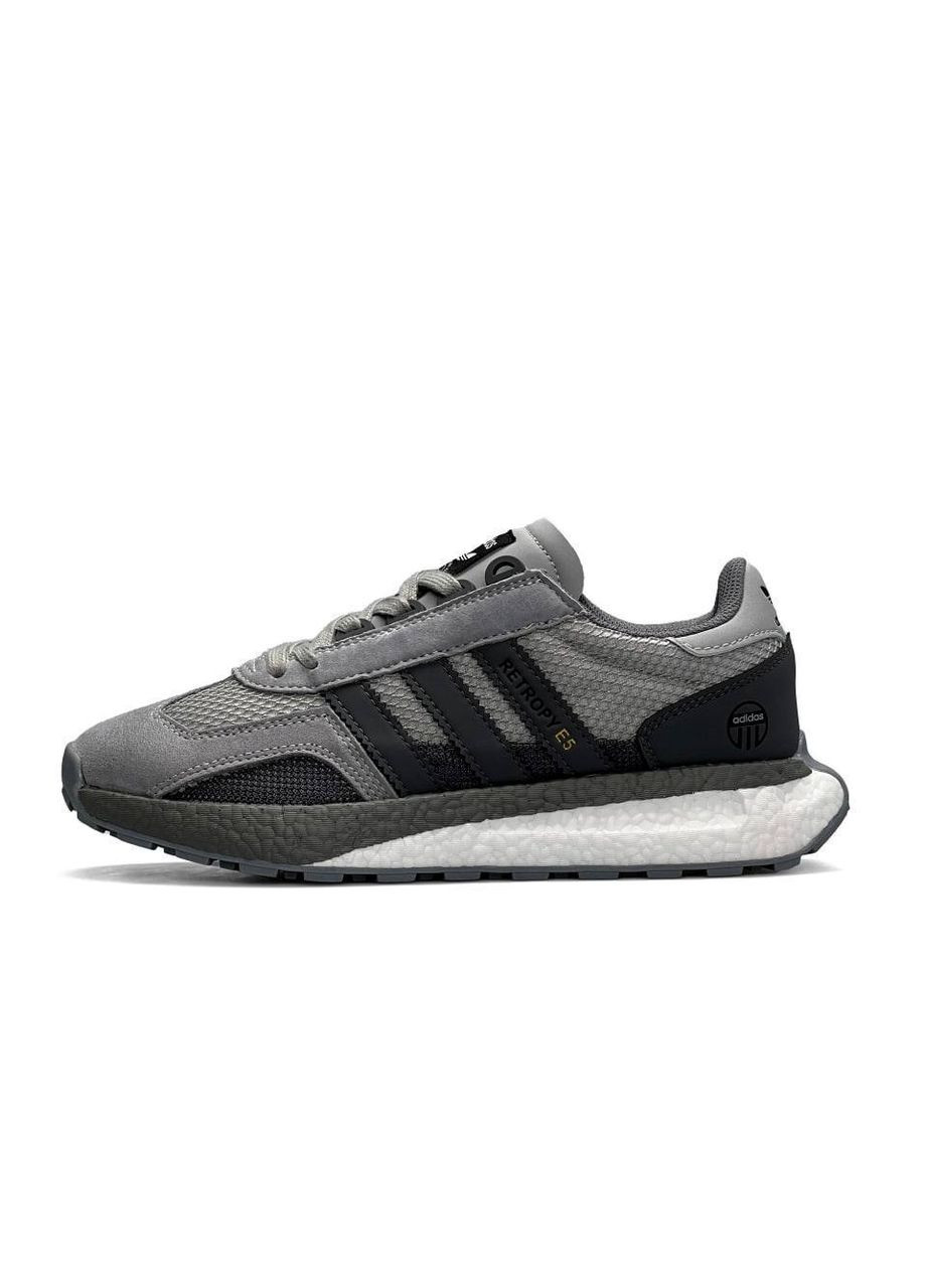 Сірі Осінні кросівки чоловічі adidas grey No Brand Originals Retropy E5