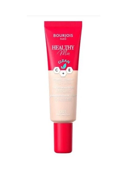 Тональний флюїд для обличчя Healthy Mix Clean 001 Fair, 30 мл Bourjois (376843122)