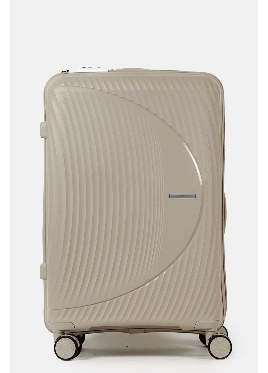 Средний пластиковый чемодан 608-2-BG Tourist (370853675)