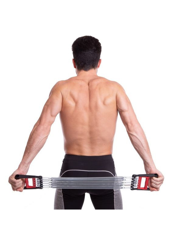 Эспандер пружинный плечевой 9 пружин Power Sport FI-3865 53см No Brand (339866344)